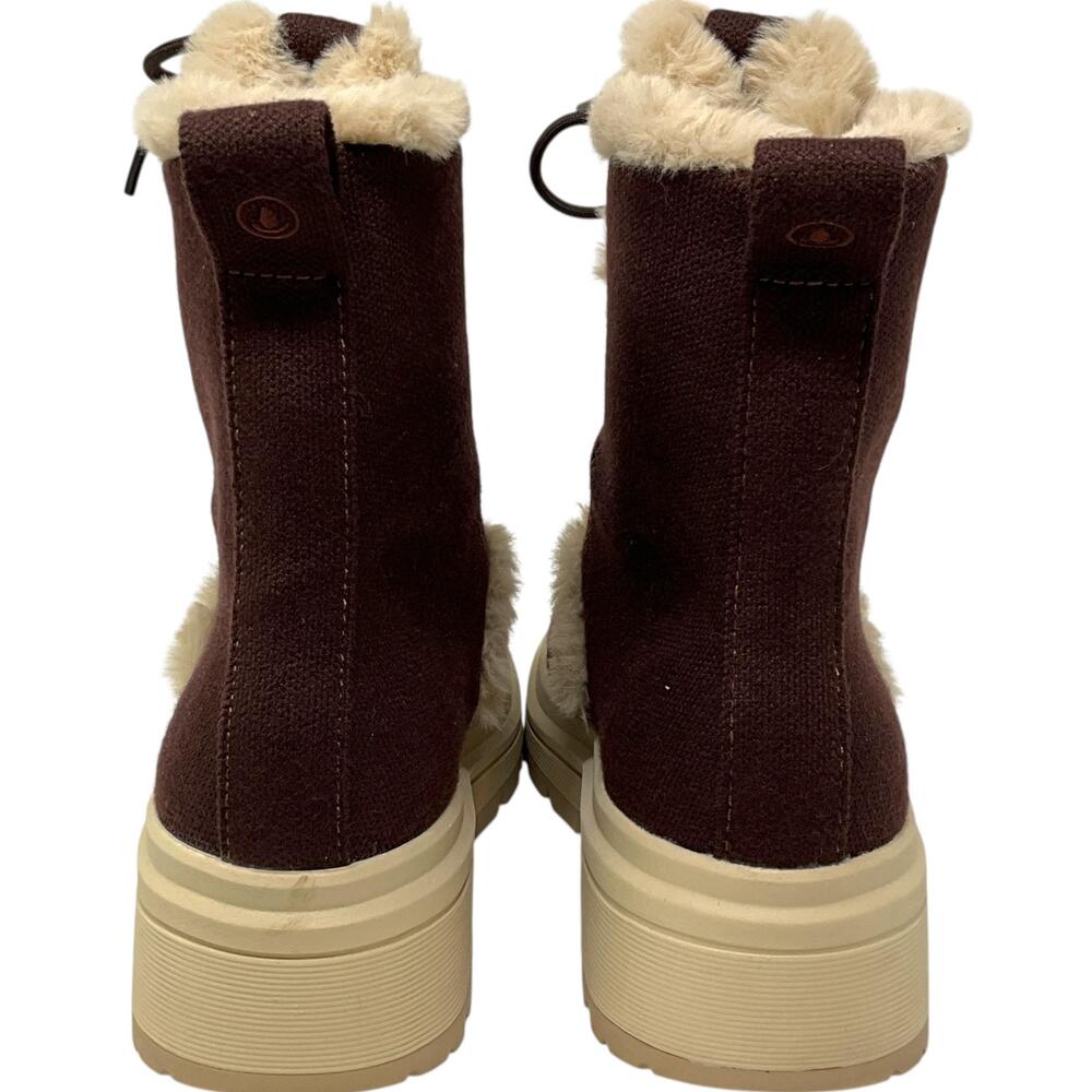 VIVAIA Faux Fur Water-Repellent Lightweight Warm Boots Terry Womens US 9 EUR 40 - Picture 5 of 9